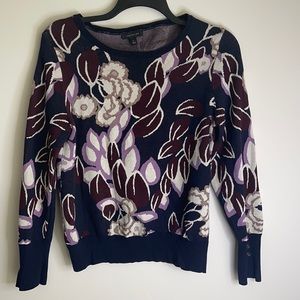 Floral Ann Taylor Sweater